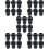 30 Pcs Universal Ear Tips Replacement Silicone 10