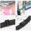 2Pcs Transparent Holographic Pvc Waist Bag Multi-Functional 1