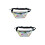 2Pcs Transparent Holographic Pvc Waist Bag Multi-Functional 8