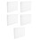 5Pcs Thick Foam Sheets 33X25X3Cm White for Toolbox and Shipping 8