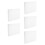 5Pcs Thick Foam Sheets 33X25X3Cm White for Toolbox and Shipping 9