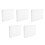 5Pcs Thick Foam Sheets 33X25X3Cm White for Toolbox and Shipping 7