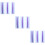 9 Pcs Cake Smoother Icing Comb Pastry Spatulas Plastic 9