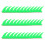 3Pcs Retro Patch -Shaped Horn Strip 8