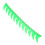 3Pcs Retro Patch -Shaped Horn Strip 10