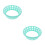 2Pcs Round Fruit Display Stand For Melon Pineapple Durian Holder 8