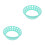 2Pcs Round Fruit Display Stand For Melon Pineapple Durian Holder 9