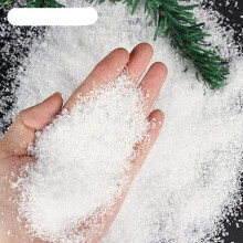 Artificial Dry Snow Powder 20G Pack 1-10Mm Snow Particles Christmas Decoration DIY Scene Props Home Party Gift 5Mm