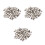 300 Pcs Double Sided Copper Rivets Tubular Studs For Crafts 3