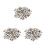 300 Pcs Double Sided Copper Rivets Tubular Studs For Crafts 8