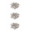 300 Pcs Double Sided Copper Rivets Tubular Studs For Crafts 9