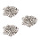 300 Pcs Double Sided Copper Rivets Tubular Studs For Crafts 6