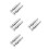 8 Pcs Stainless Steel Epee Point Replacement For Fencing Training 8