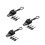 3Sets Black Plastic Roller Shutter Bungee Cord Kit Wind-Proof Fixing 6
