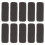 10Pcs Washable Bamboo Charcoal Diaper Inserts Reusable High Absorbency 11