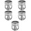 5Pcs Drain Plug Bathtub Shower Floor Tile Insert 9
