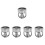 5Pcs Drain Plug Bathtub Shower Floor Tile Insert 7