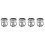 5Pcs Drain Plug Bathtub Shower Floor Tile Insert 11
