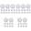 50 Pcs Flat Back Natural Stone Cabochons For Jewelry Making 5