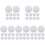 50 Pcs Flat Back Natural Stone Cabochons For Jewelry Making 4