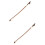 2Pcs Wood 1/4 Violin Bow Well Balanced For Beginner Student Practice 7