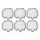 18 Pcs LED Light Blocking Stickers Blackout Covers 3
