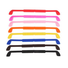 3St Modieuze Siliconen Gel Brillenkoord Kleurrijke Eyeglass Ketting