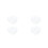 4 Pcs Crystal Cup Mini Storage Holder With Lid 6