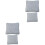 4 Pcs Comfortable Needle Felting Cushion Dining Pad 5
