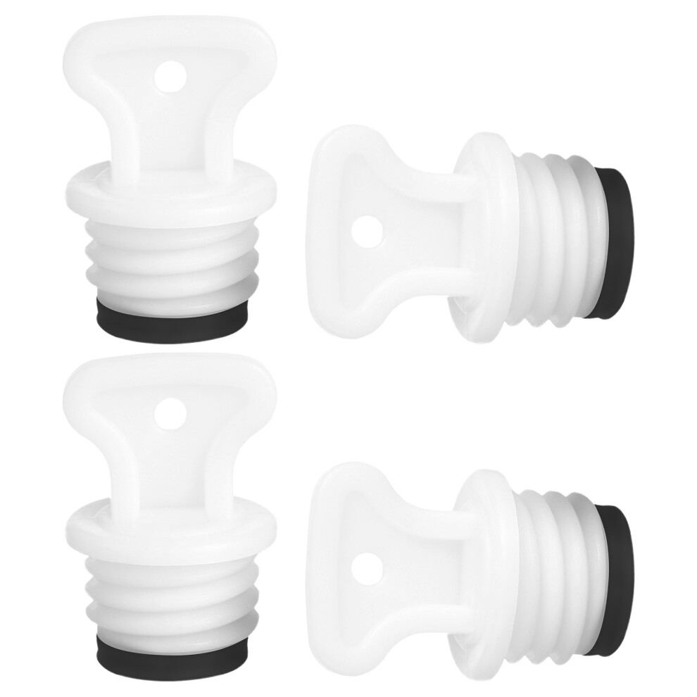 Aboofan 12 Pcs Replacement Rubber Cap Stopper For Hot Water Bottle 21Mm