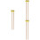 3 Pairs Medium Keyboard Marimba Mallets Blue Yarn Head Beech Handle 6