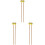 3 Pairs Medium Keyboard Marimba Mallets Blue Yarn Head Beech Handle 2