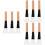 9Pcs Women Makeup Brushes Multi Color Silicone Mud Mask Applicator Set 8