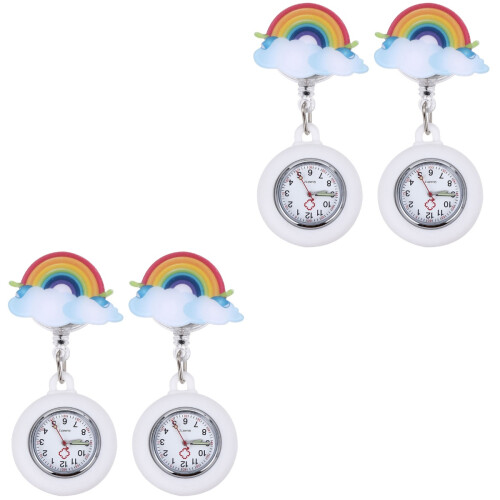 4 Pcs Nurse Clip- Pocket Watch 2