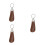 3Pcs Portable Shoehorns With Key Holder Black 11