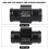 Durable 22mm Motorcycle Water Temp Sensor Hose Adapter Kit 4