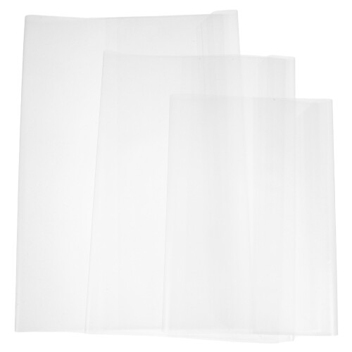 90 Pcs Transparent Thickened 22K 16K A4 Book Protective Covers