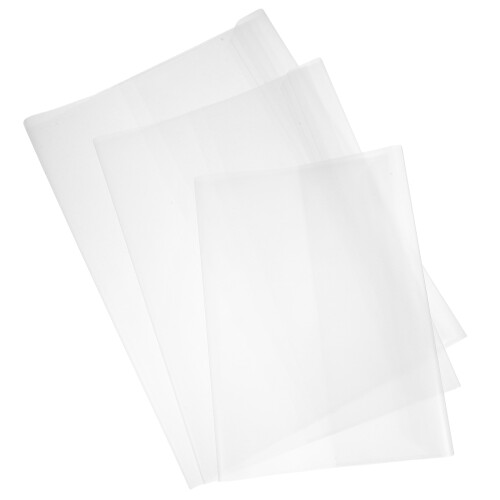 90 Pcs Transparent Thickened 22K 16K A4 Book Protective Covers 2