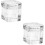 2Pcs Glass Nail Cup With Replaceable Bowl For Nail Art Manicure 8