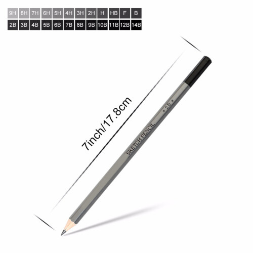 48 Pcs Draw Pencil Set For Sketching And Drawing 2