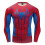 (M) 3d Printing Long-sleeved Spider-man Men's Quick-drying Clothes 1
