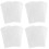 4Pcs 5 Books Scrapbook Page Protectors Plastic Sleeves For A5 7