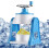 Manual Ice Crusher Small Size Blue Hand Crank 3