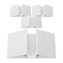 20 Pcs Triangle Reinforcement Feet For Baby Dog Gates Wood Fences
