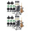 8 Sets Halloween Plastic Figurines Doll House Miniature Accessories 1