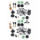 8 Sets Halloween Plastic Figurines Doll House Miniature Accessories 2