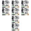 8 Sets Halloween Plastic Figurines Doll House Miniature Accessories 5