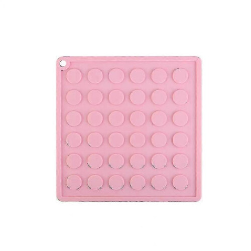 Heat Resistant Squared Placemat Kitchen Craft Dining Table Mat Silicone Non Slip