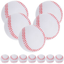 12Pcs Soft Flexible Pu Baseballs For Toddlers Chasing And Fidget Play