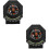 2Pièces Noire ABS, Dash Mount, Inclinomètre Intégré 8